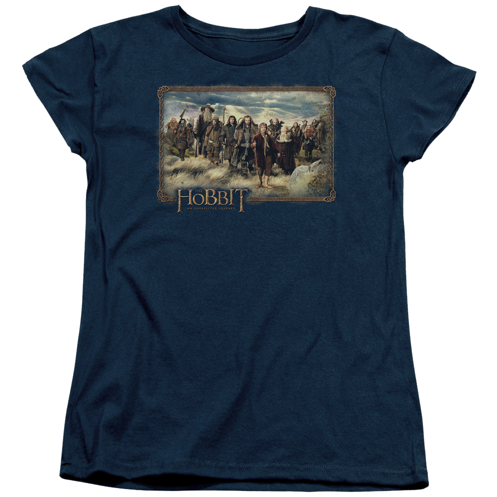 Hobbit Movie Trilogy, The Hobbit & Company - Women's T-Shirt Women's T-Shirt The Hobbit