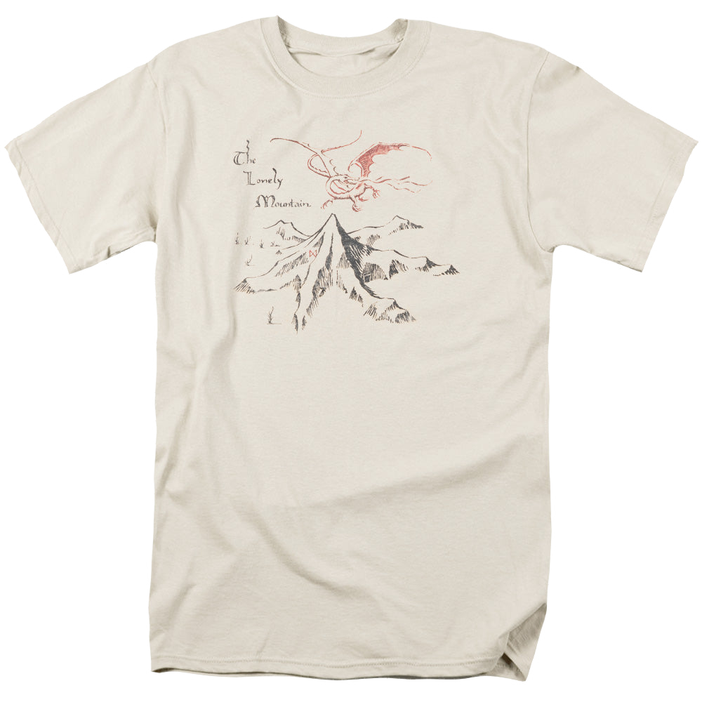 Hobbit Movie Trilogy, The Lonely Mountain - Men's Regular Fit T-Shirt Men's Regular Fit T-Shirt The Hobbit