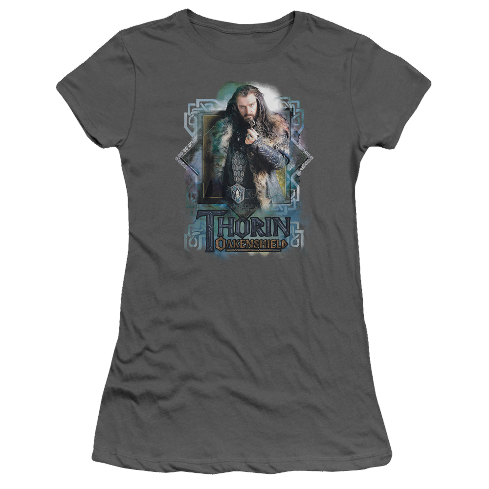 Hobbit Movie Trilogy, The Thorin Oakenshield - Juniors T-Shirt Juniors T-Shirt The Hobbit