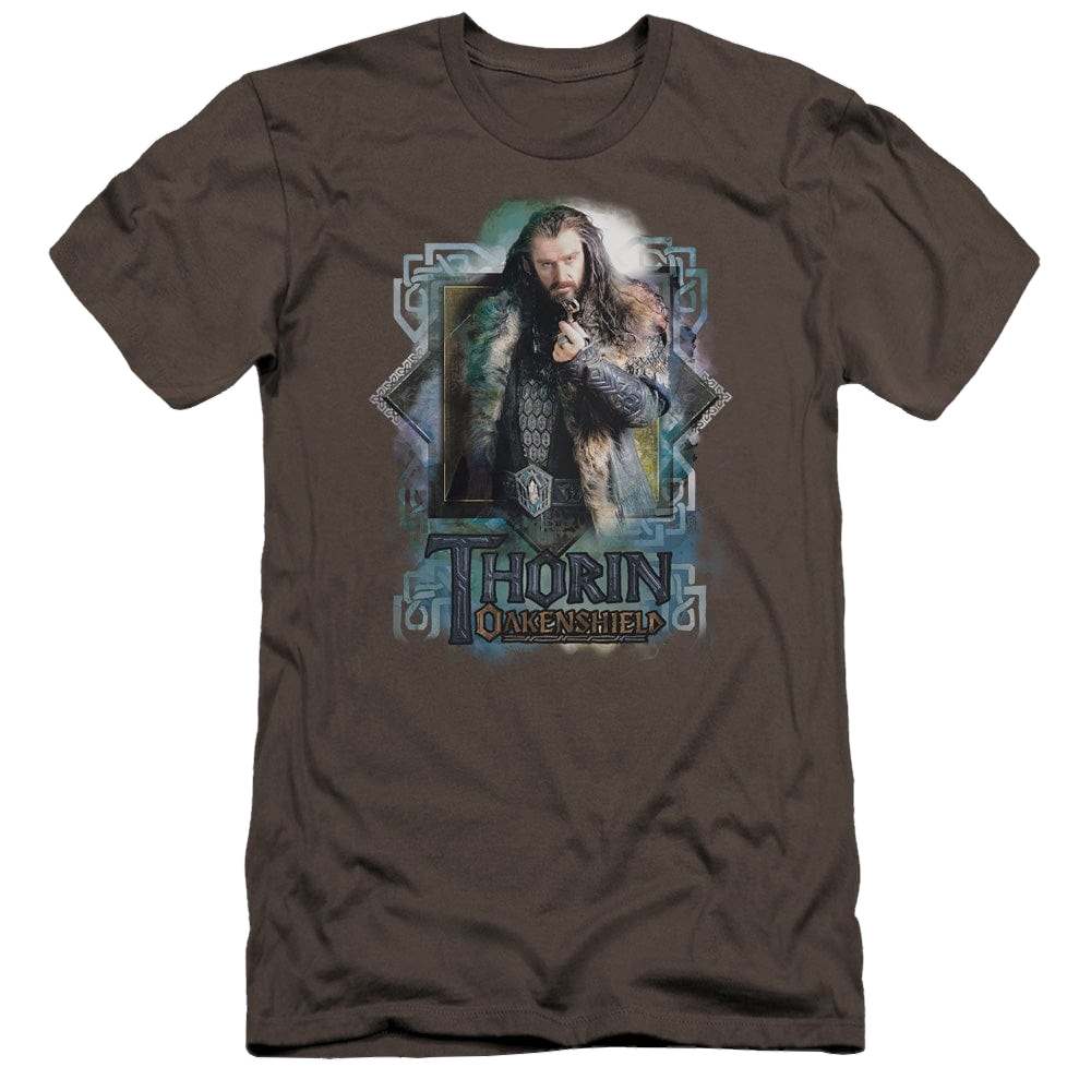 Hobbit Movie Trilogy, The Thorin Oakenshield - Men's Premium Slim Fit T-Shirt Men's Premium Slim Fit T-Shirt The Hobbit
