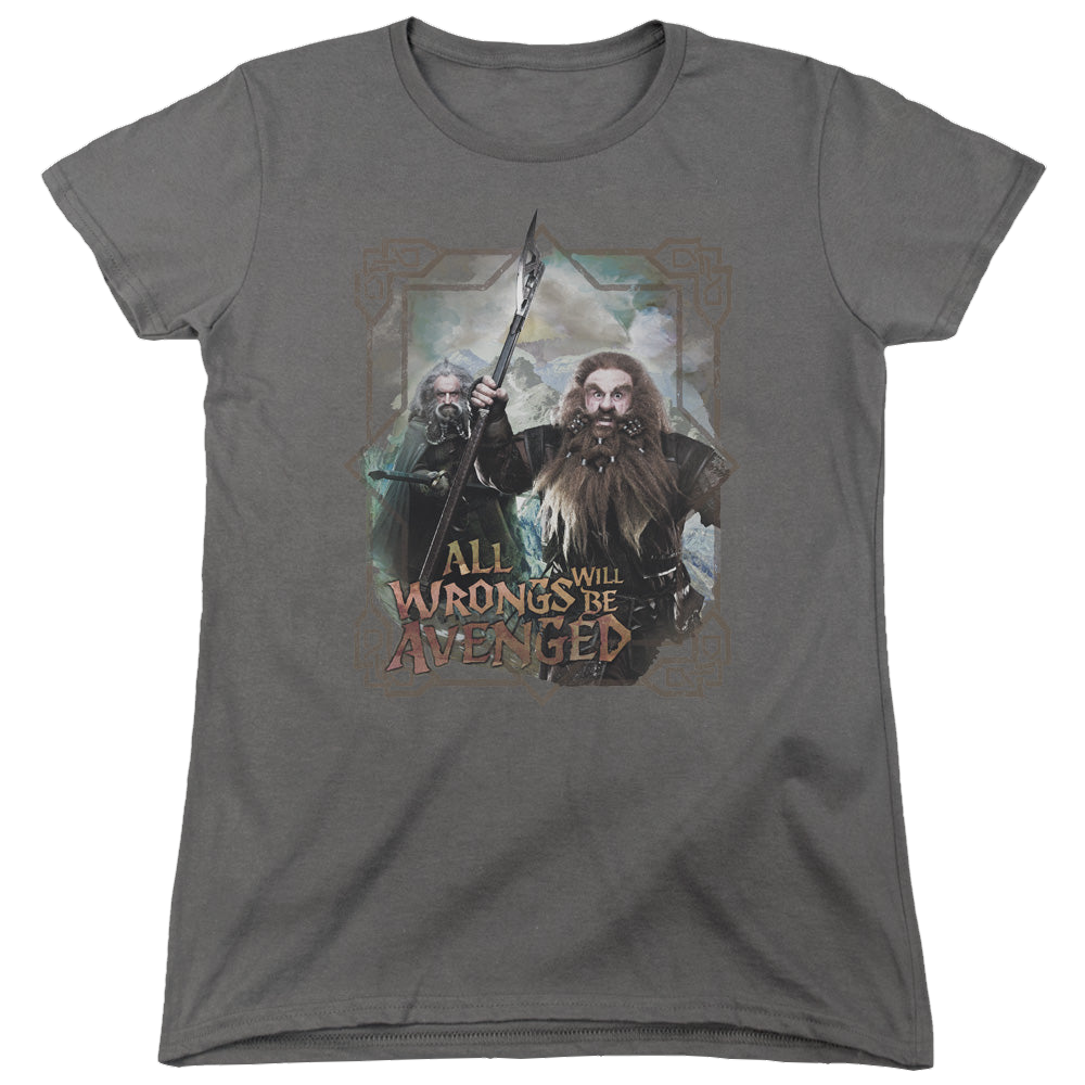 Hobbit Movie Trilogy, The Wrongs Avenged - Women's T-Shirt Women's T-Shirt The Hobbit