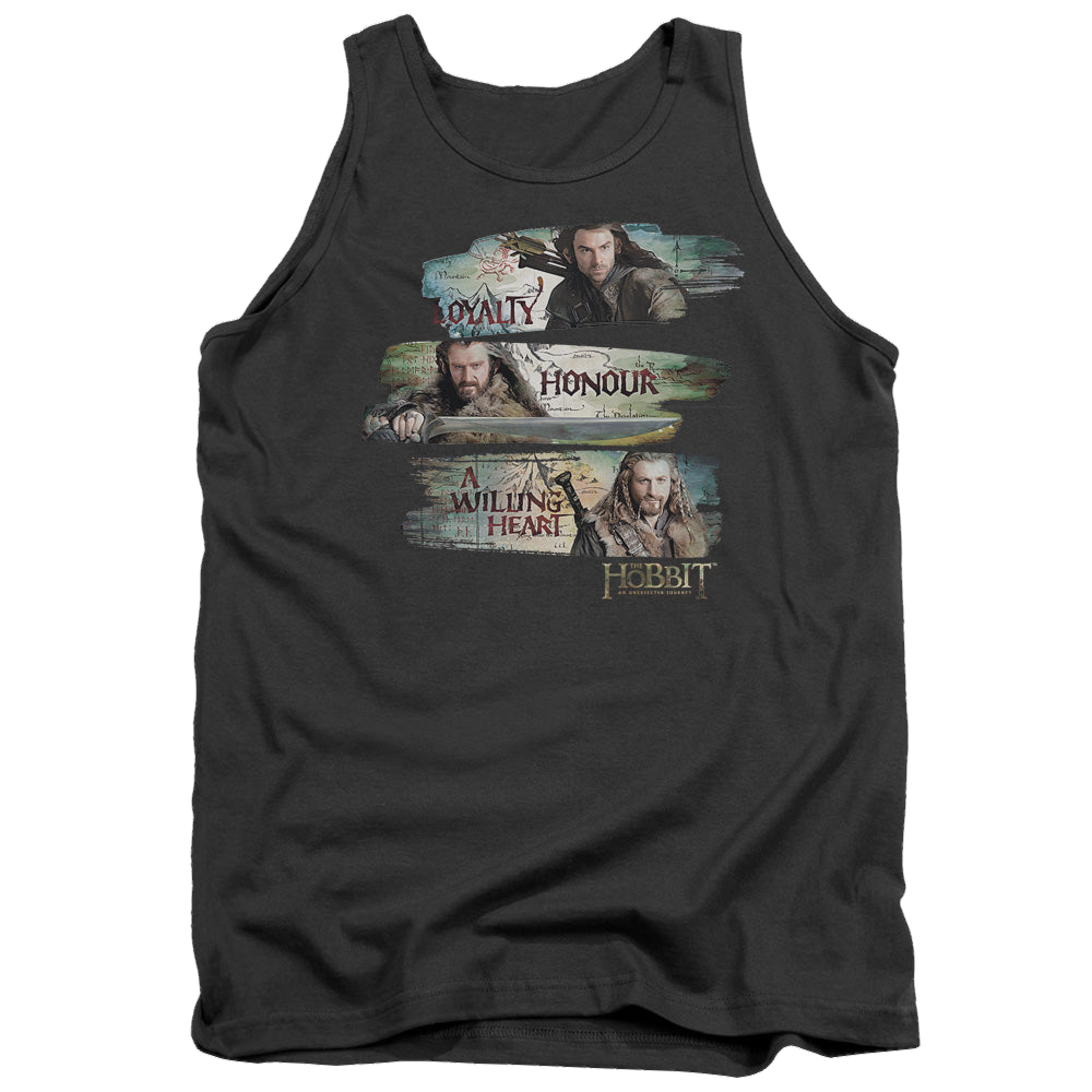 Hobbit Movie Trilogy, The Loyalty And Honour - Men's Tank Top Men's Tank The Hobbit