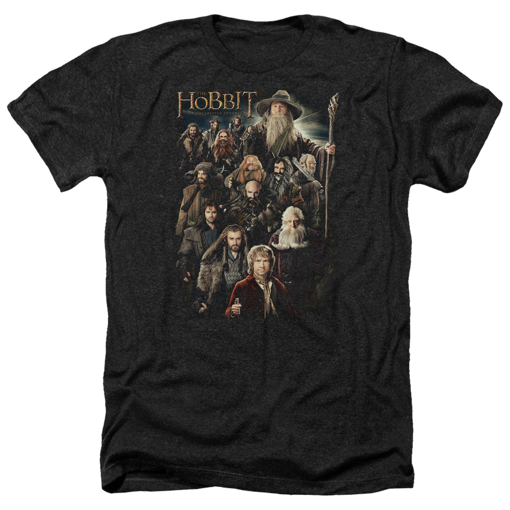 Hobbit Movie Trilogy, The Somber Company - Men's Heather T-Shirt Men's Heather T-Shirt The Hobbit