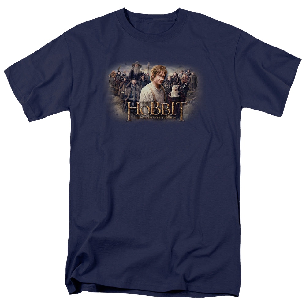 Hobbit Movie Trilogy, The Hobbit Rally - Men's Regular Fit T-Shirt Men's Regular Fit T-Shirt The Hobbit
