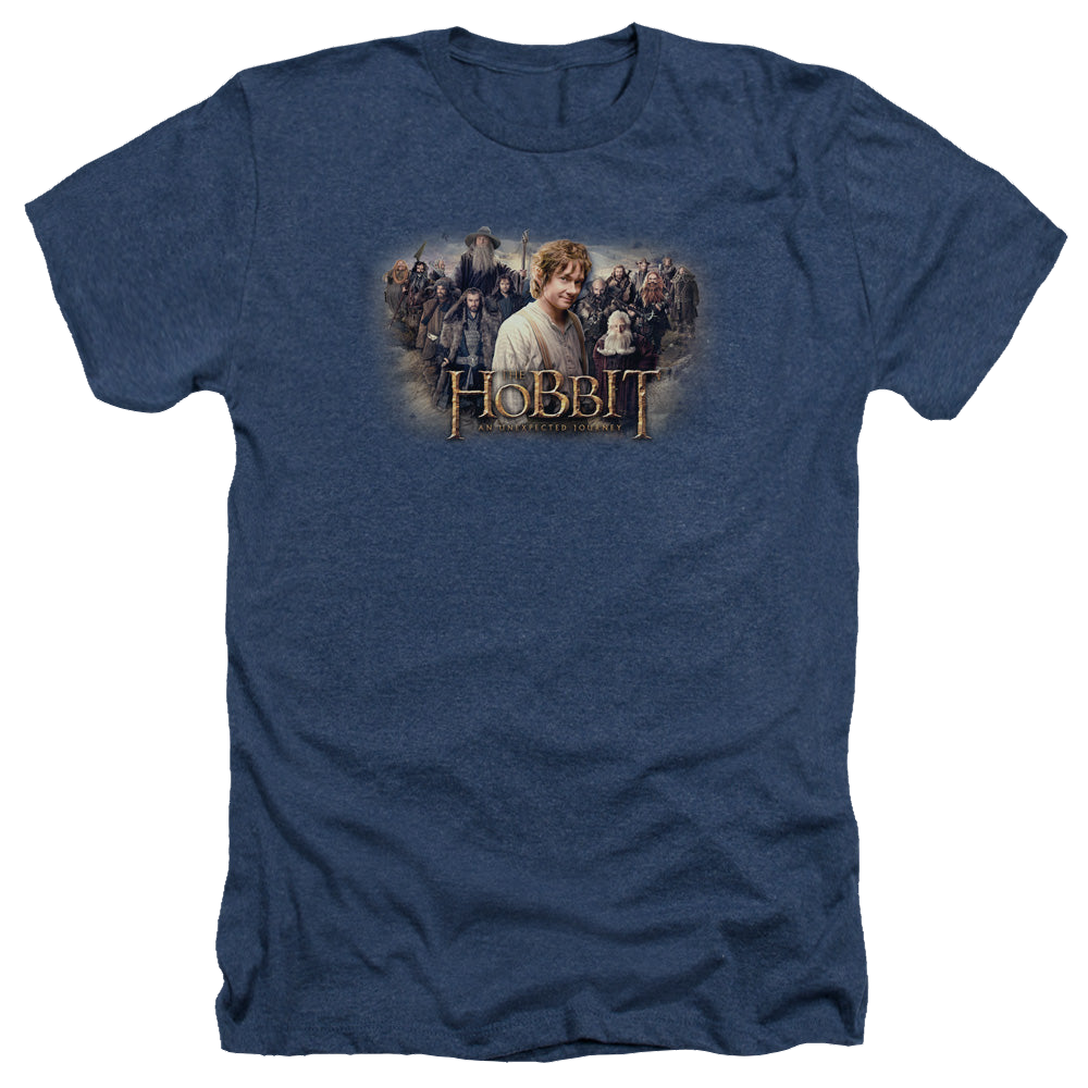 Hobbit Movie Trilogy, The Hobbit Rally - Men's Heather T-Shirt Men's Heather T-Shirt The Hobbit