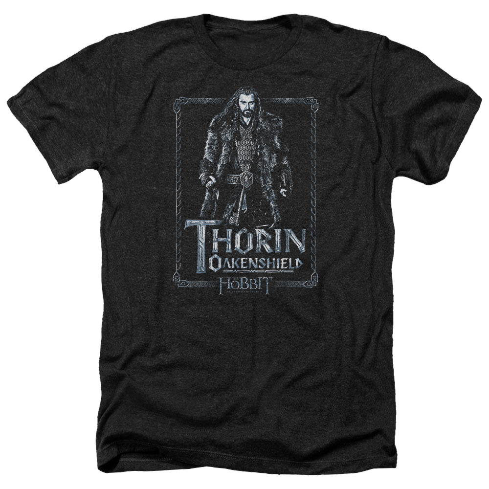 Hobbit Movie Trilogy, The Thorin Stare - Men's Heather T-Shirt Men's Heather T-Shirt The Hobbit