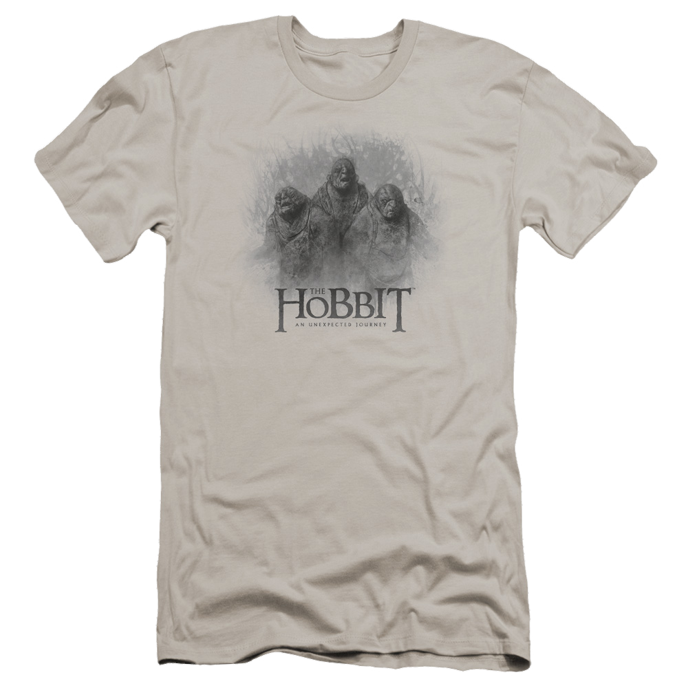 Hobbit Movie Trilogy, The Three Trolls - Men's Premium Slim Fit T-Shirt Men's Premium Slim Fit T-Shirt The Hobbit