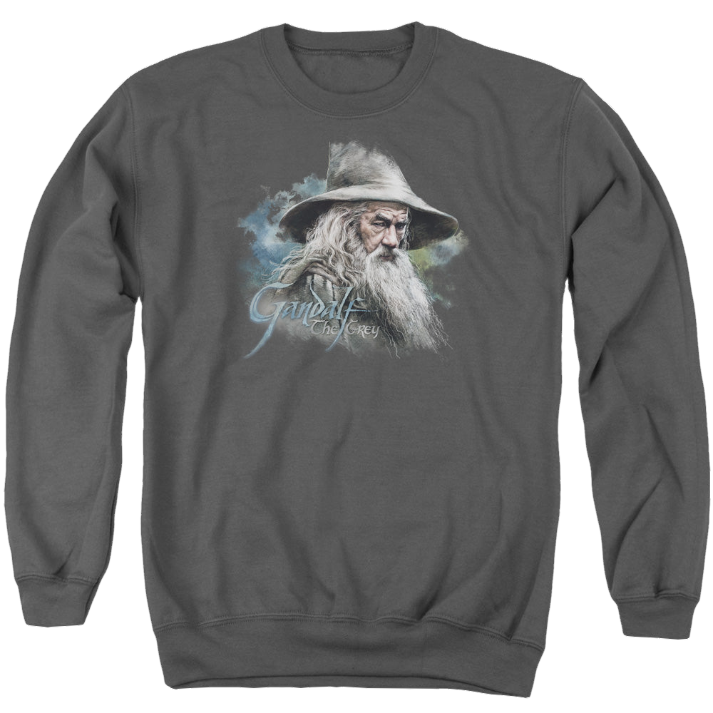 Hobbit Movie Trilogy, The Gandalf The Grey - Men's Crewneck Sweatshirt Men's Crewneck Sweatshirt The Hobbit