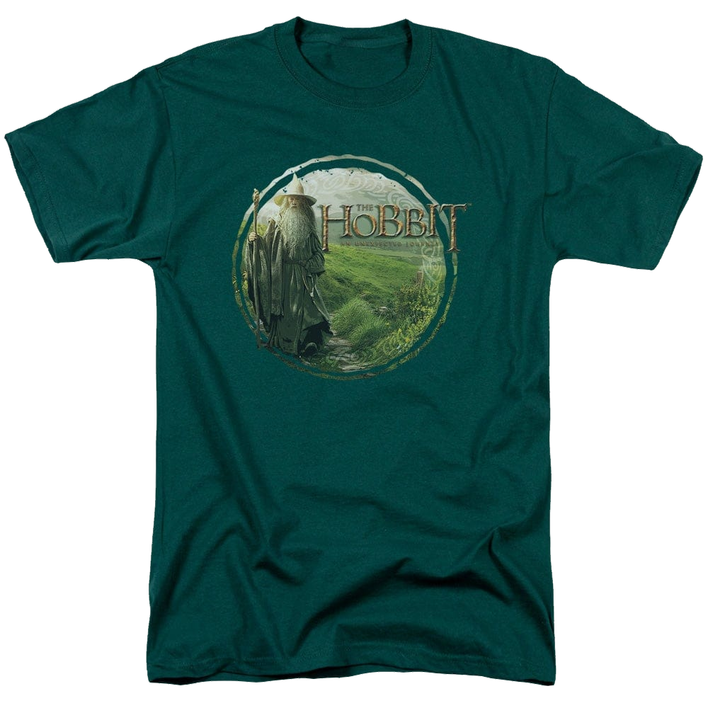 Hobbit Movie Trilogy, The Gandalfs Journey - Men's Regular Fit T-Shirt Men's Regular Fit T-Shirt The Hobbit