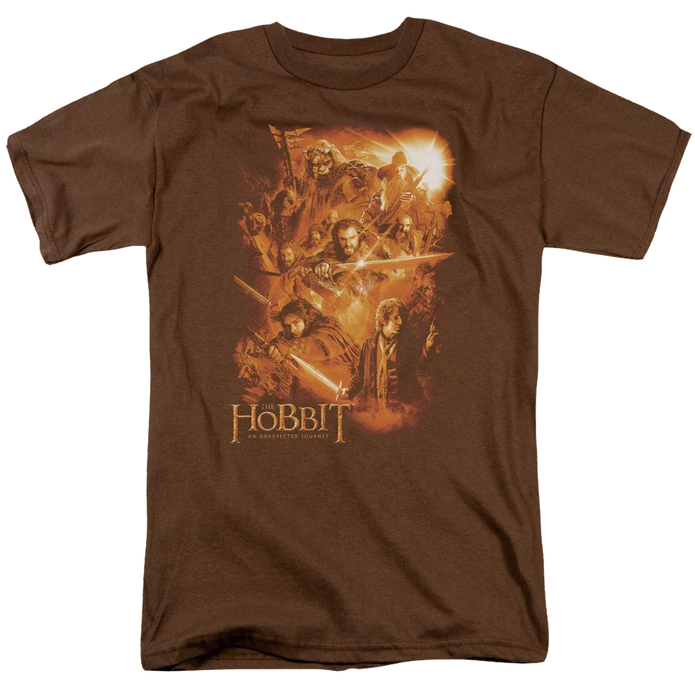 Hobbit Movie Trilogy, The Epic Adventure - Men's Regular Fit T-Shirt Men's Regular Fit T-Shirt The Hobbit