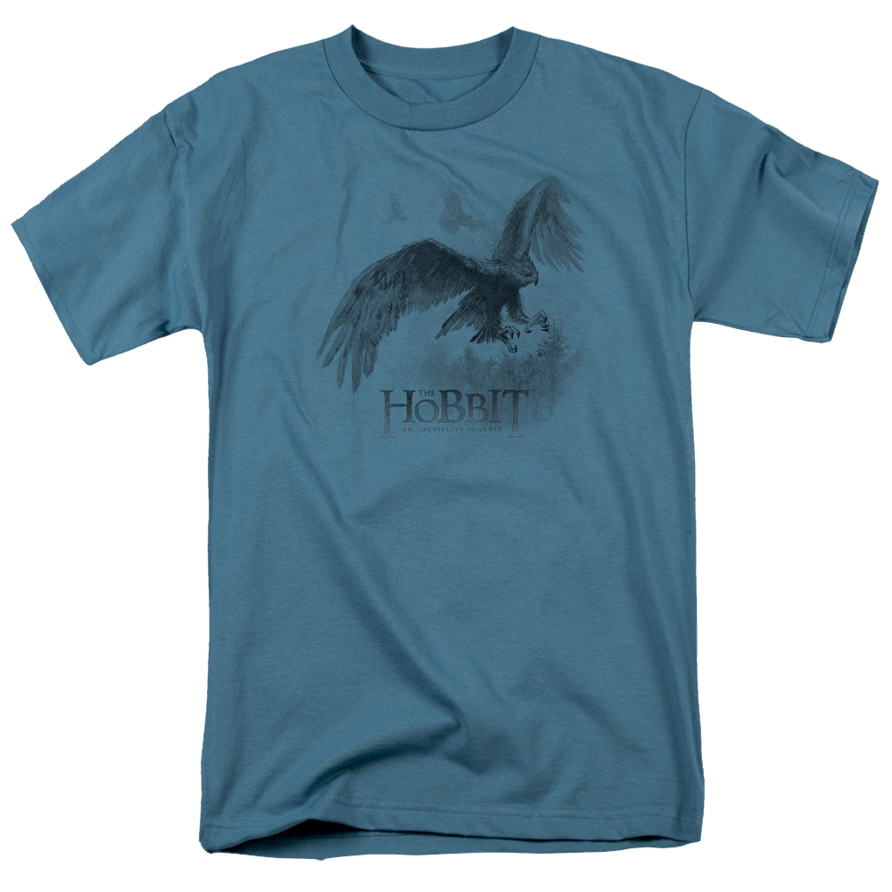 Hobbit Movie Trilogy, The Great Eagle Sketch - Men's Regular Fit T-Shirt Men's Regular Fit T-Shirt The Hobbit