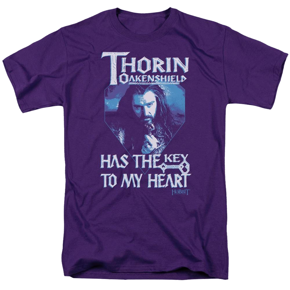 Hobbit Movie Trilogy, The Thorins Key - Men's Regular Fit T-Shirt Men's Regular Fit T-Shirt The Hobbit