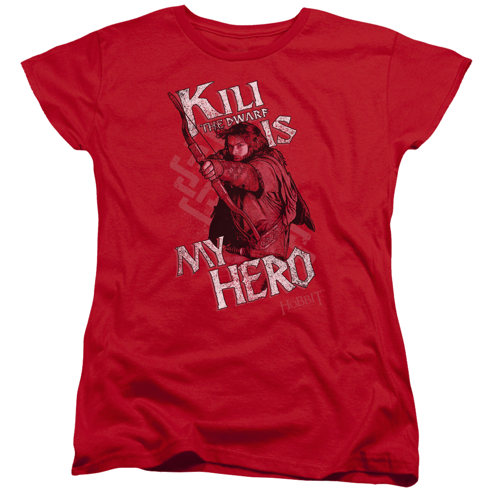 Hobbit Movie Trilogy, The Kili Is My Hero - Women's T-Shirt Women's T-Shirt The Hobbit