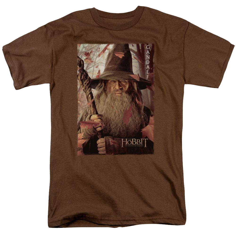 Hobbit Movie Trilogy, The Gandalf Poster - Men's Regular Fit T-Shirt Men's Regular Fit T-Shirt The Hobbit
