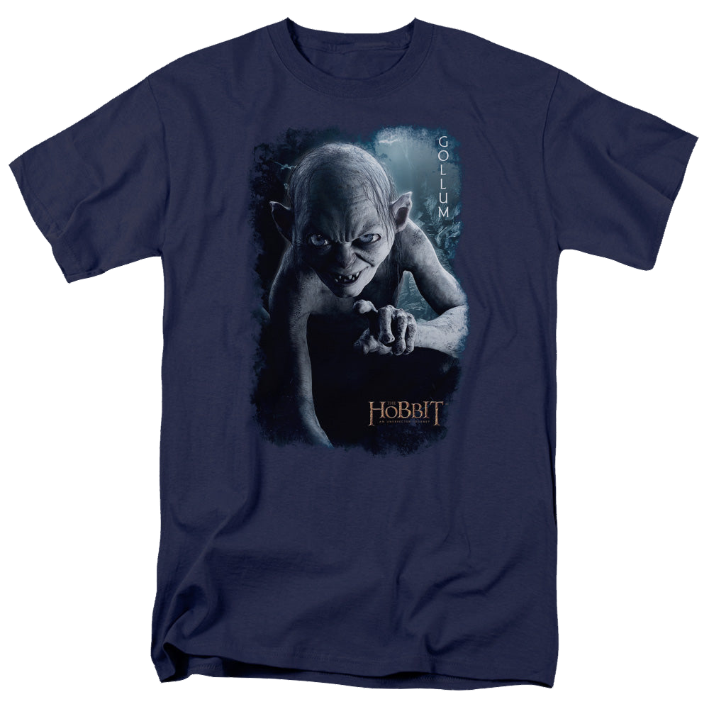 Hobbit Movie Trilogy, The Gollum Poster - Men's Regular Fit T-Shirt Men's Regular Fit T-Shirt The Hobbit