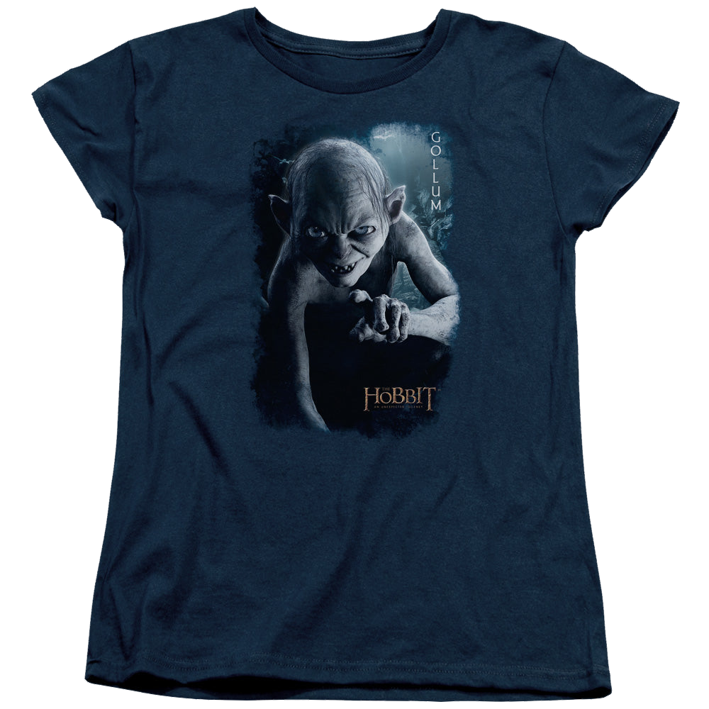 Hobbit Movie Trilogy, The Gollum Poster - Women's T-Shirt Women's T-Shirt The Hobbit