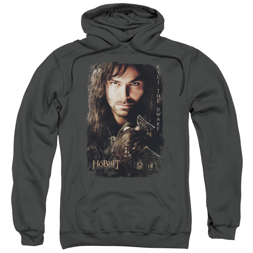 Hobbit Movie Trilogy, The Kili Poster - Pullover Hoodie Pullover Hoodie The Hobbit