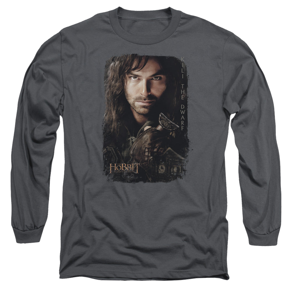 Hobbit Movie Trilogy, The Kili Poster - Men's Long Sleeve T-Shirt Men's Long Sleeve T-Shirt The Hobbit