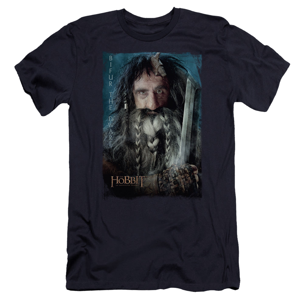 Hobbit Movie Trilogy, The Bifur - Men's Premium Slim Fit T-Shirt Men's Premium Slim Fit T-Shirt The Hobbit