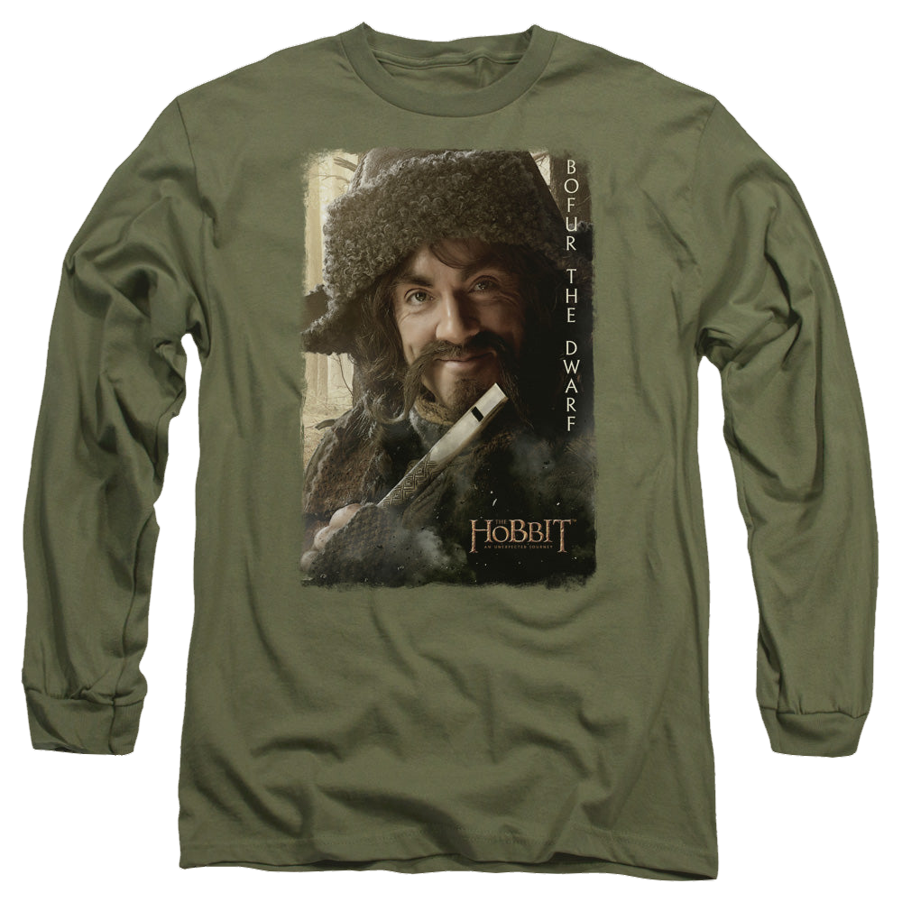 Hobbit Movie Trilogy, The Bofur - Men's Long Sleeve T-Shirt Men's Long Sleeve T-Shirt The Hobbit