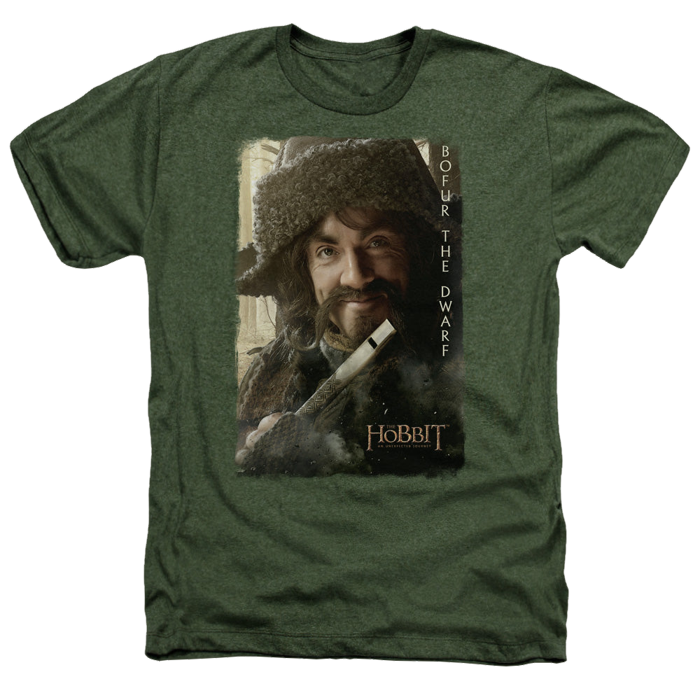 Hobbit Movie Trilogy, The Bofur - Men's Heather T-Shirt Men's Heather T-Shirt The Hobbit