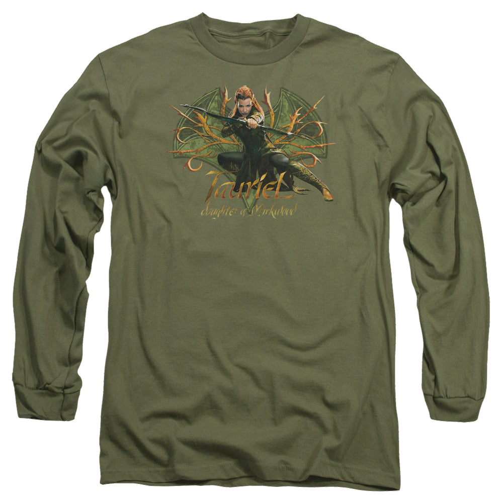 Hobbit Movie Trilogy, The Tauriel - Men's Long Sleeve T-Shirt Men's Long Sleeve T-Shirt The Hobbit