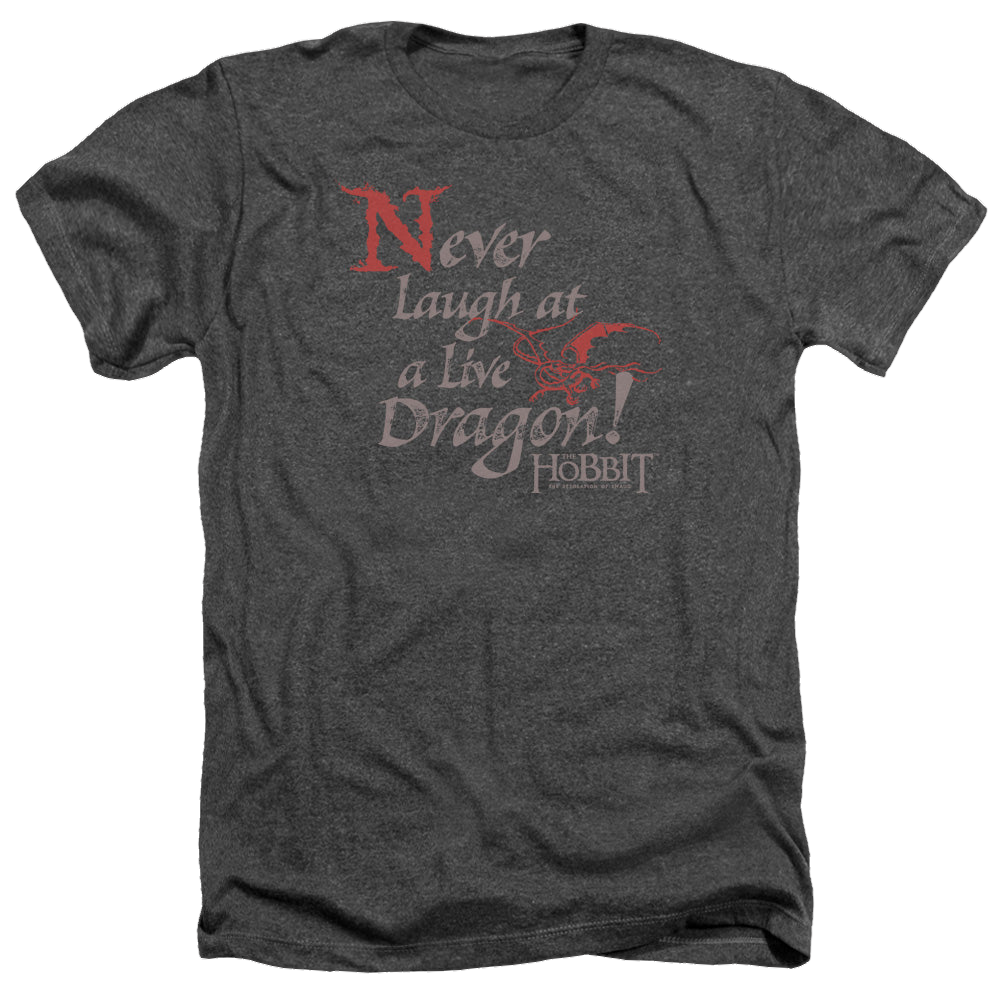 Hobbit Movie Trilogy, The Never Laugh - Men's Heather T-Shirt Men's Heather T-Shirt The Hobbit