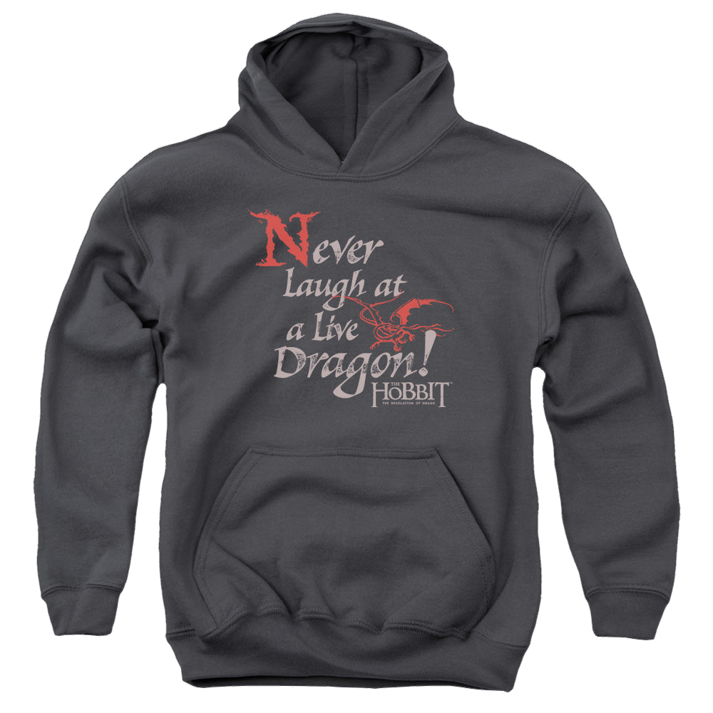 Hobbit Movie Trilogy, The Never Laugh - Youth Hoodie Youth Hoodie (Ages 8-12) The Hobbit