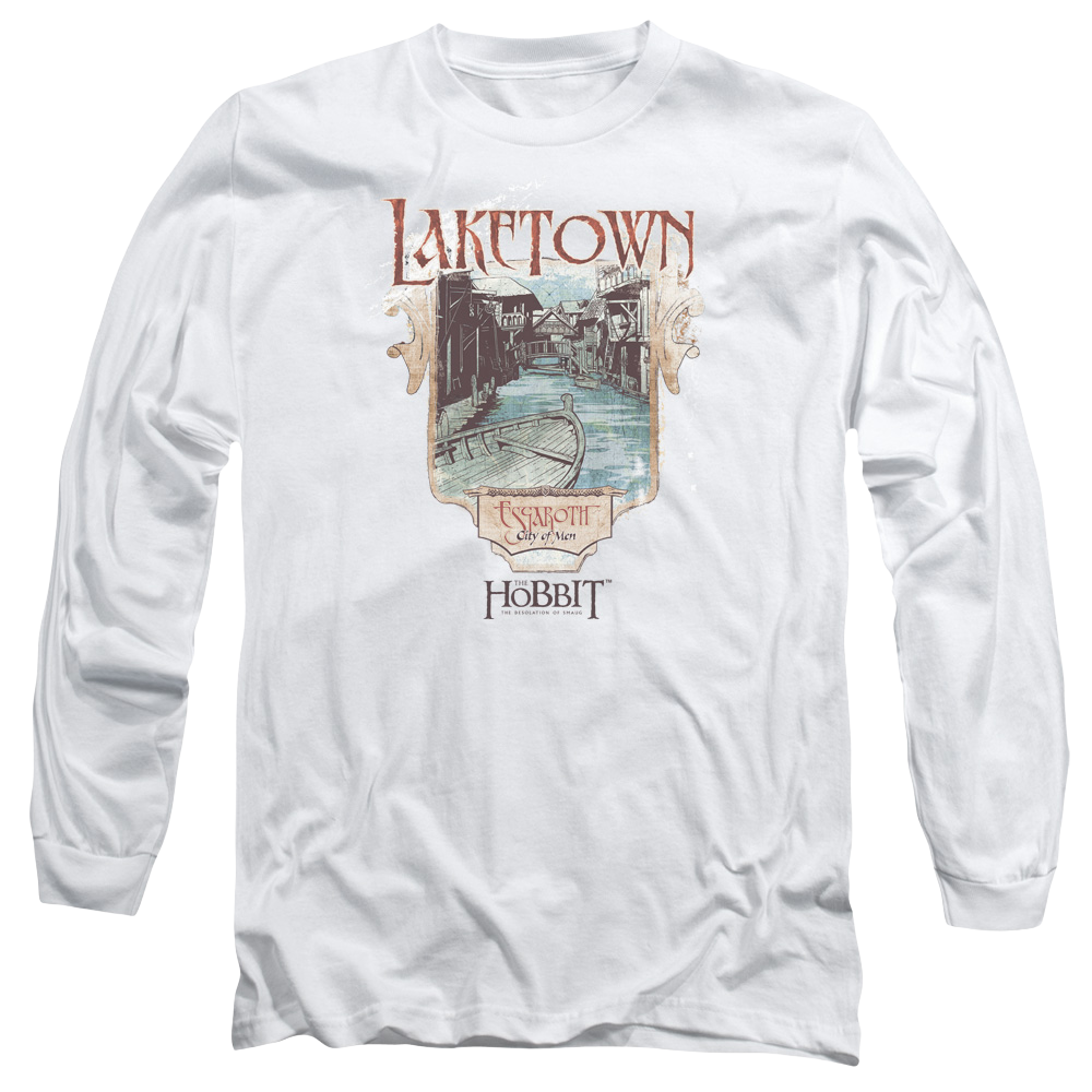 Hobbit Movie Trilogy, The Laketown - Men's Long Sleeve T-Shirt Men's Long Sleeve T-Shirt The Hobbit