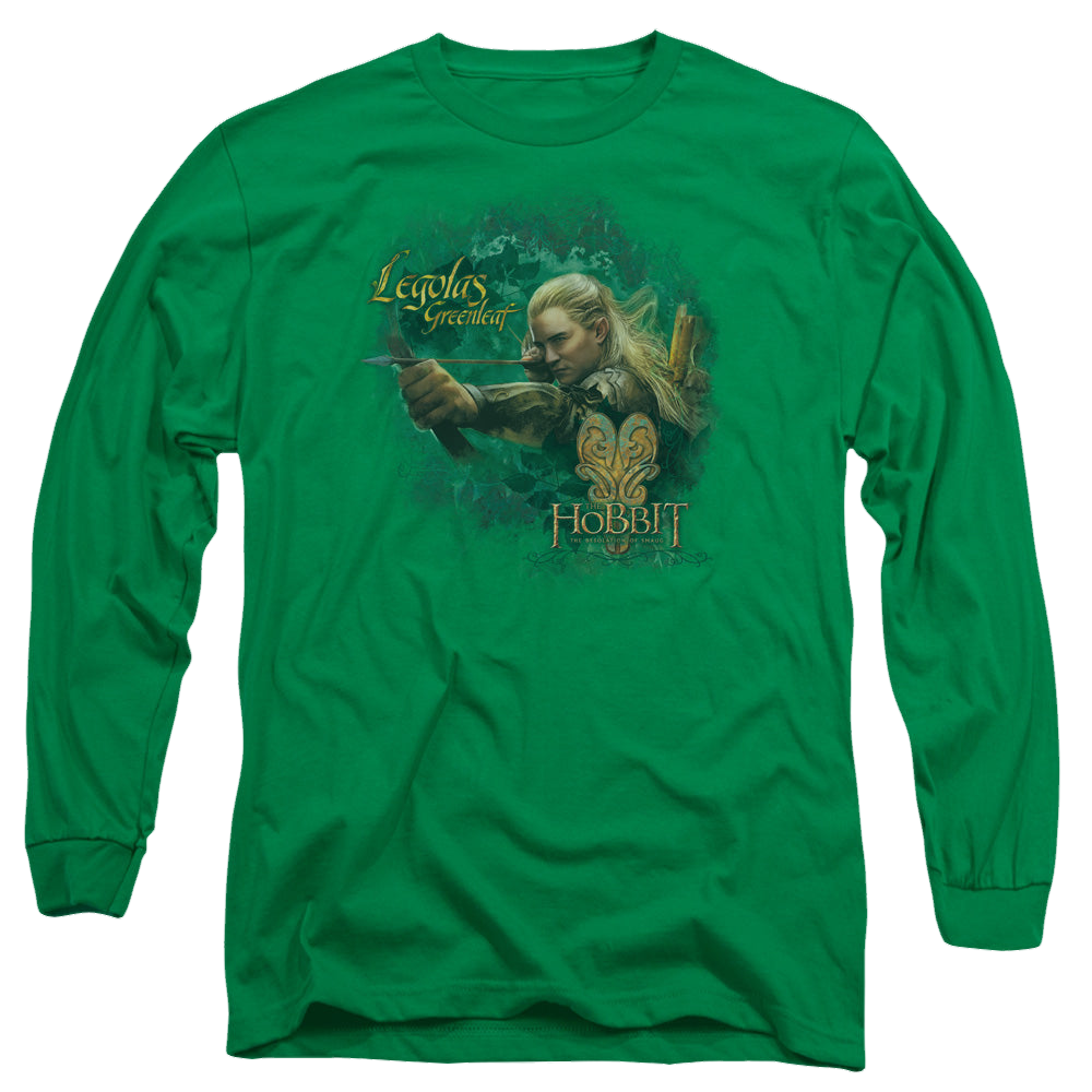 Hobbit Movie Trilogy, The Greenleaf - Men's Long Sleeve T-Shirt Men's Long Sleeve T-Shirt The Hobbit