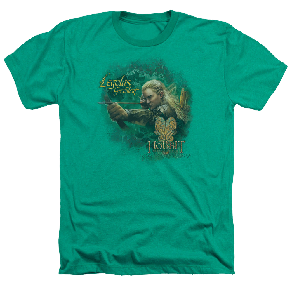Hobbit Movie Trilogy, The Greenleaf - Men's Heather T-Shirt Men's Heather T-Shirt The Hobbit