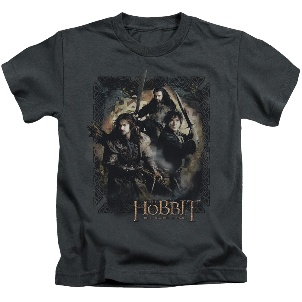 Hobbit Movie Trilogy, The Weapons Drawn - Kid's T-Shirt Kid's T-Shirt (Ages 4-7) The Hobbit