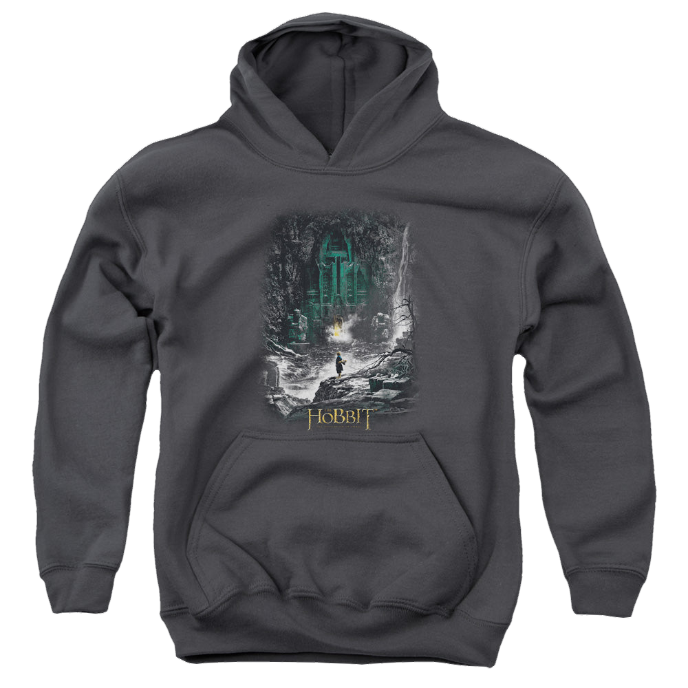 Hobbit Movie Trilogy, The Second Thoughts - Youth Hoodie Youth Hoodie (Ages 8-12) The Hobbit