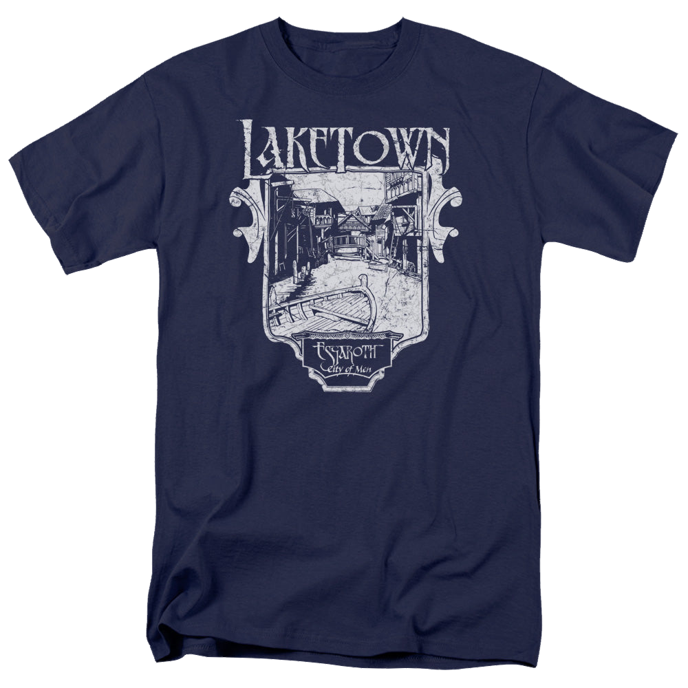 Hobbit Movie Trilogy, The Laketown Simple - Men's Regular Fit T-Shirt Men's Regular Fit T-Shirt The Hobbit