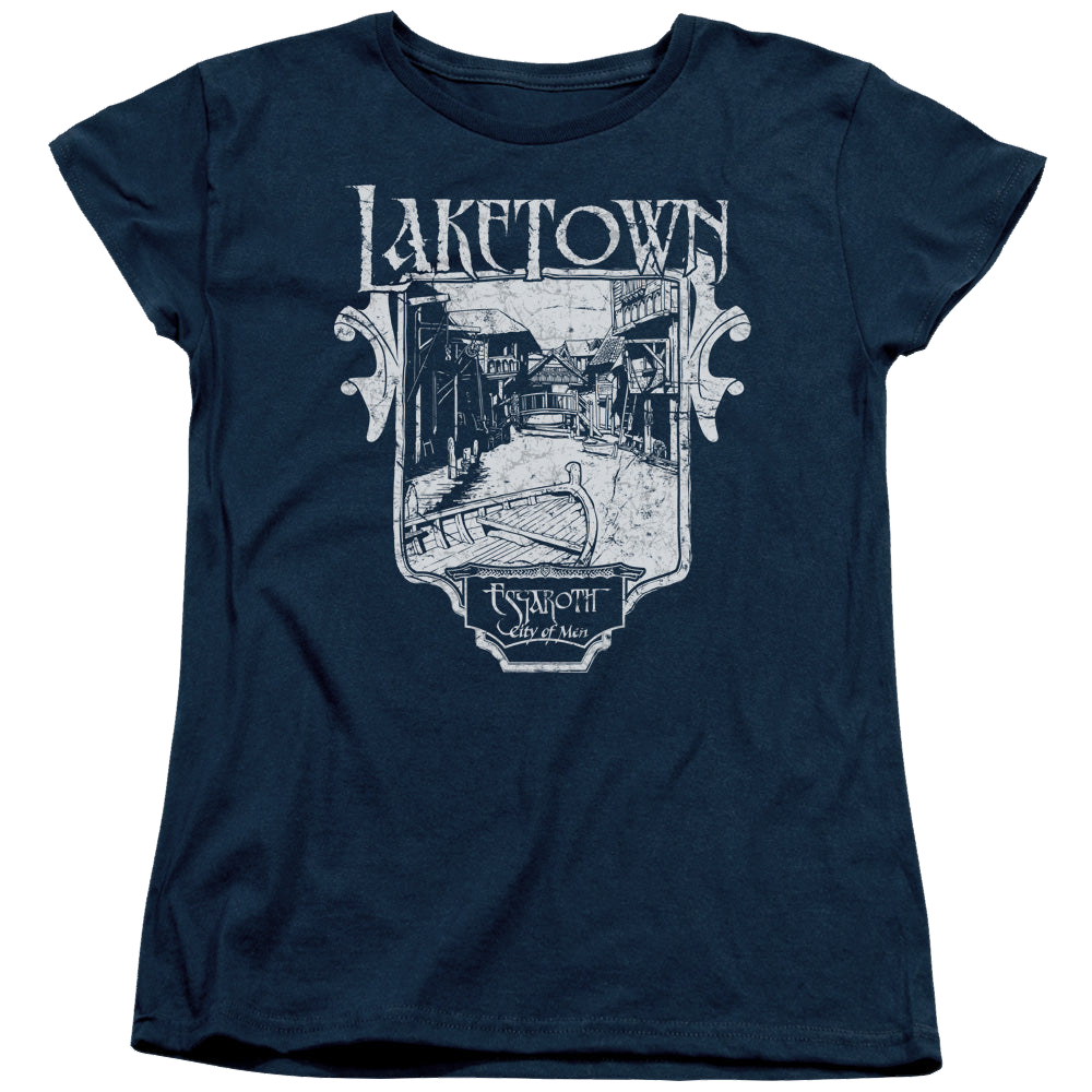 Hobbit Movie Trilogy, The Laketown Simple - Women's T-Shirt Women's T-Shirt The Hobbit