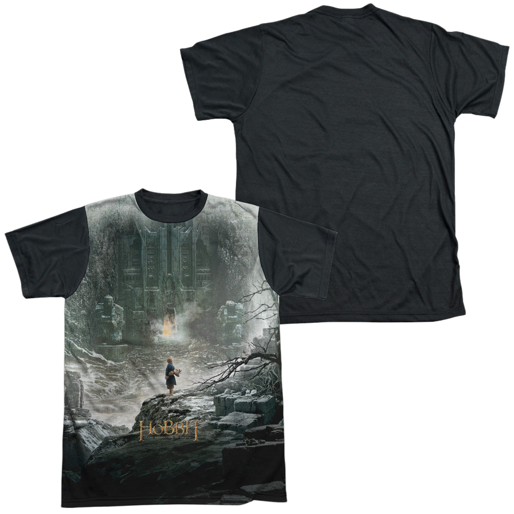Hobbit Movie Trilogy, The Big Poster - Men's Black Back T-Shirt Men's Black Back T-Shirt The Hobbit