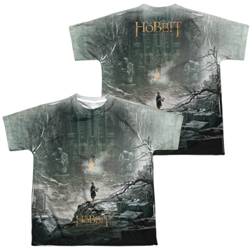 The Hobbit Big Poster youth all-over print t-shirt for ages 8 to 12