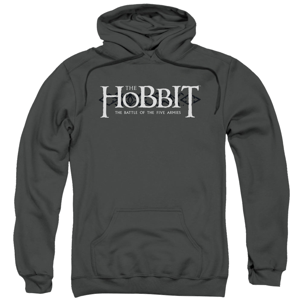 Hobbit Movie Trilogy, The Ornate Logo - Pullover Hoodie Pullover Hoodie The Hobbit