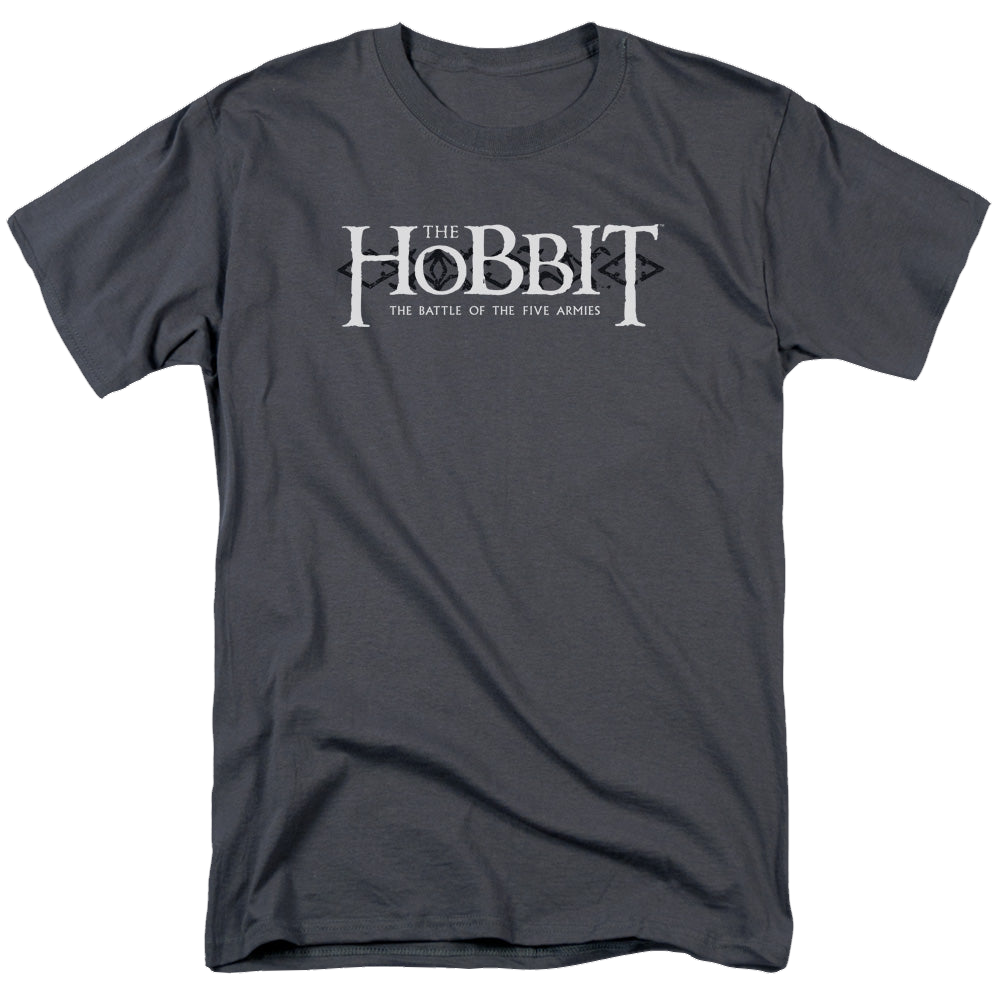 Hobbit Movie Trilogy, The Ornate Logo - Men's Regular Fit T-Shirt Men's Regular Fit T-Shirt The Hobbit