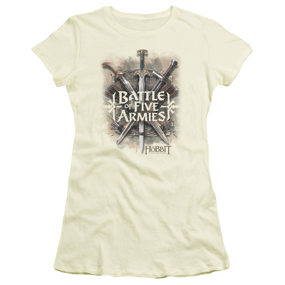 Hobbit Movie Trilogy, The Battle Of Armies - Juniors T-Shirt Juniors T-Shirt The Hobbit