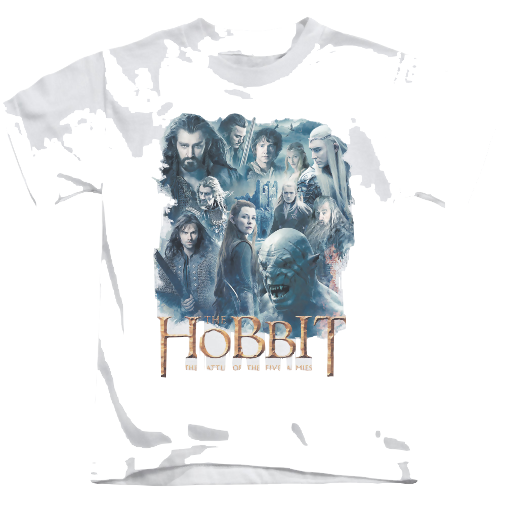 Hobbit Movie Trilogy, The Main Characters - Kid's T-Shirt Kid's T-Shirt (Ages 4-7) The Hobbit