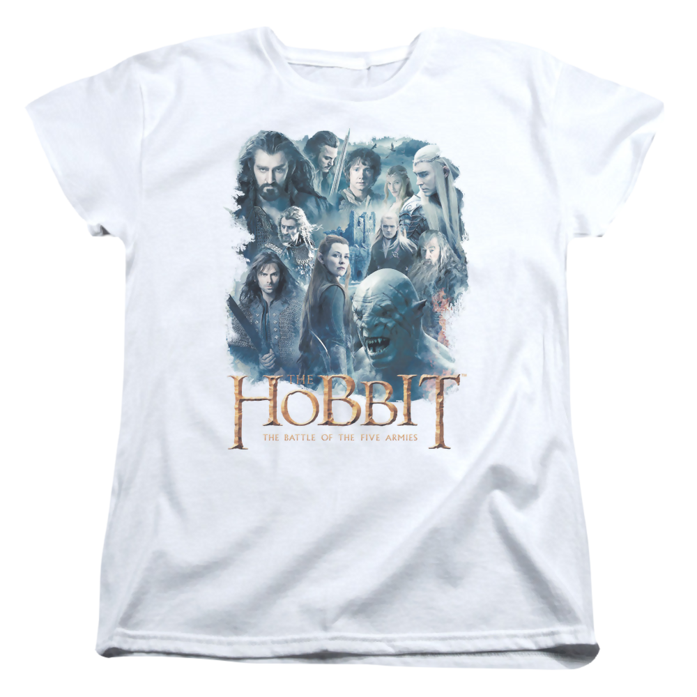 Hobbit Movie Trilogy, The Main Characters - Women's T-Shirt Women's T-Shirt The Hobbit