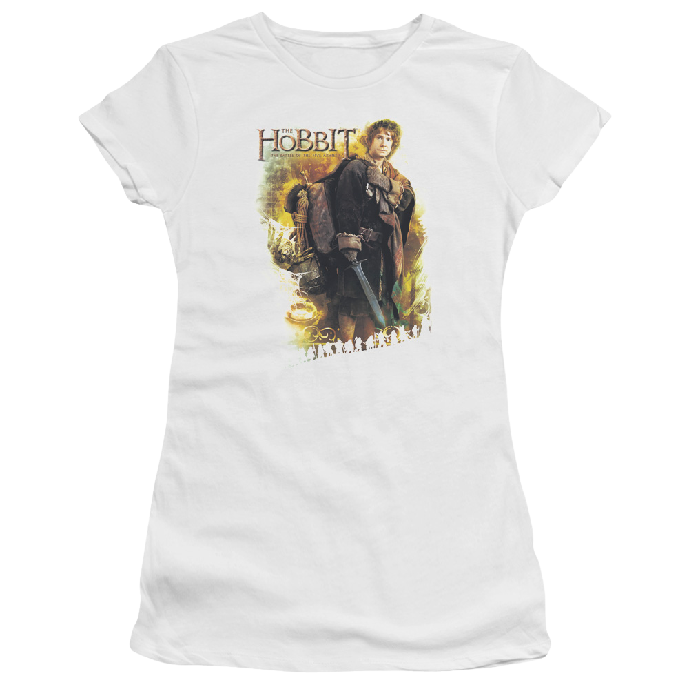 Hobbit Movie Trilogy, The Bilbo - Juniors T-Shirt Juniors T-Shirt The Hobbit