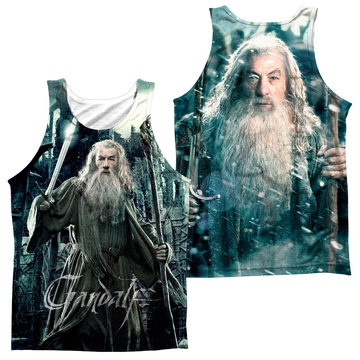The Hobbit Wizard men's all-over print tank
