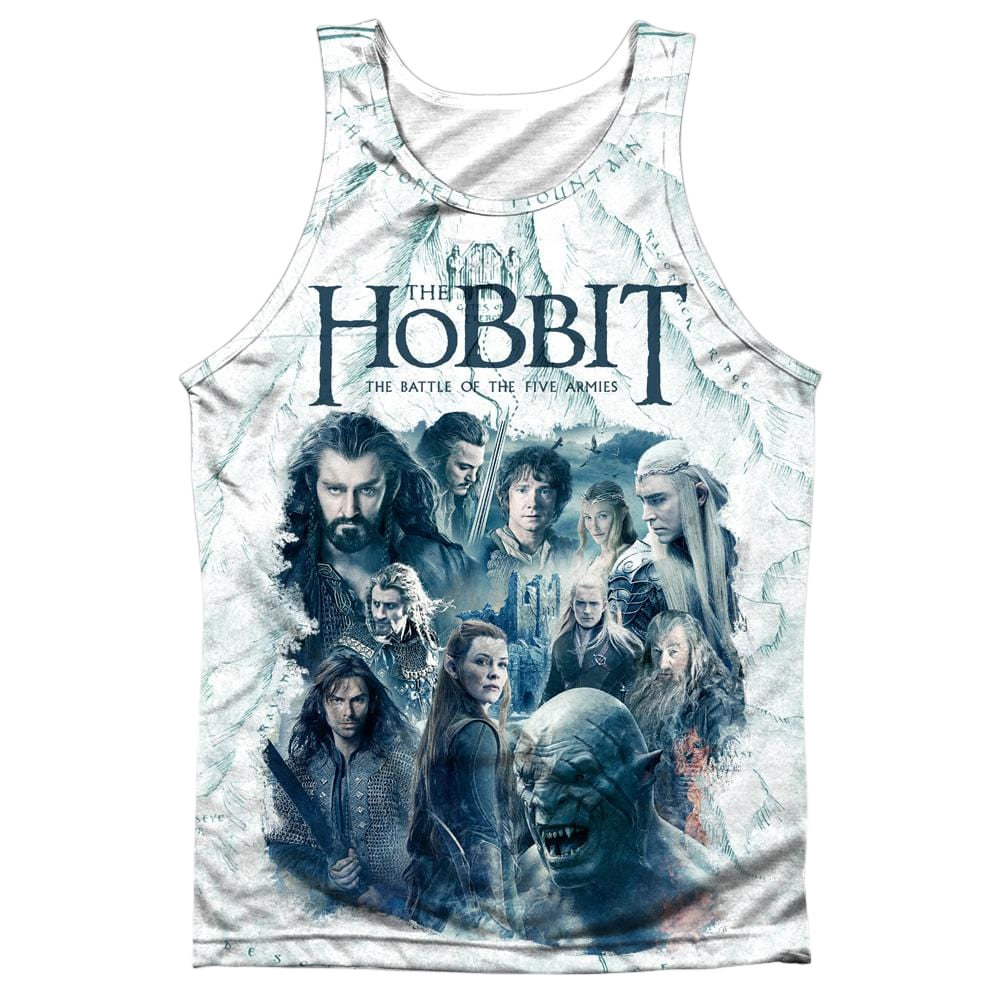 Hobbit Movie Trilogy, The Ready For Battle - Men's All Over Print Tank Top Men's All Over Print Tank The Hobbit