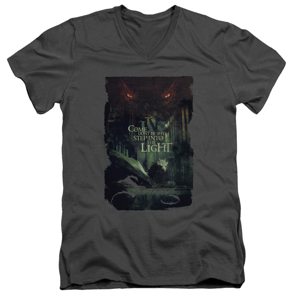 Hobbit Movie Trilogy, The Taunt - Men's V-Neck T-Shirt Men's V-Neck T-Shirt The Hobbit