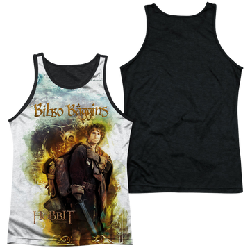 The Hobbit Bilbo men's black back tank