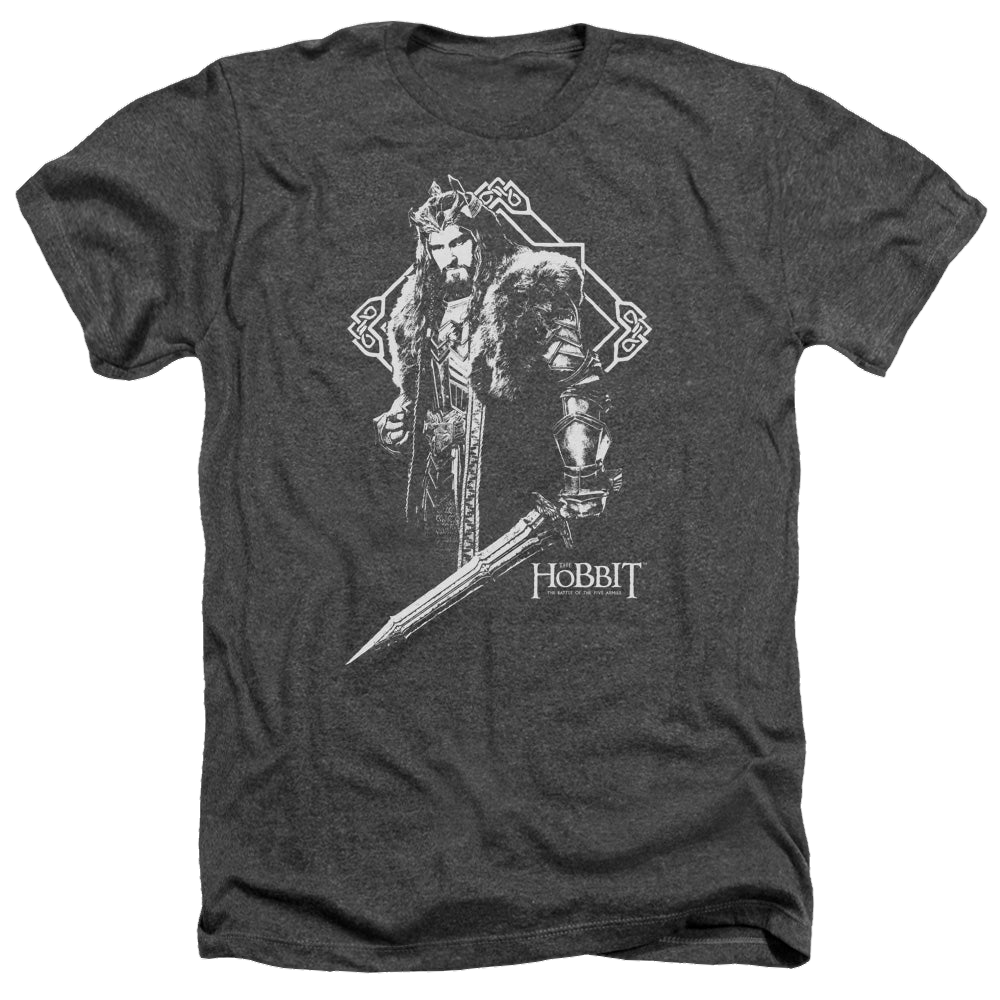 Hobbit Movie Trilogy, The King Thorin - Men's Heather T-Shirt Men's Heather T-Shirt The Hobbit