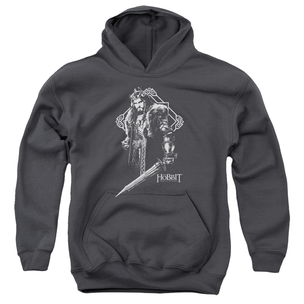 Hobbit Movie Trilogy, The King Thorin - Youth Hoodie Youth Hoodie (Ages 8-12) The Hobbit