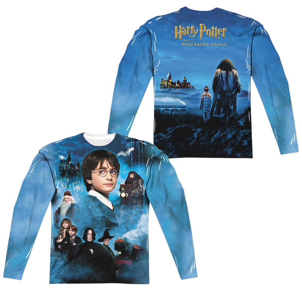 Harry Potter First Year Men's All-Over Print T-Shirt Men's All-Over Print Long Sleeve Harry Potter